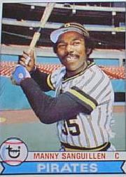 1979 Topps Baseball Cards      447     Manny Sanguillen